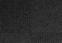 Black grid patterned background, paper textured design