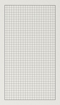 White cutting mat iPhone wallpaper, grid patterned design