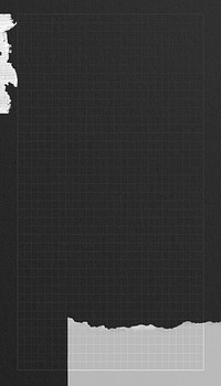 Black cutting mat iPhone wallpaper, grid patterned design