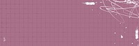 Pink grid pattern background, scribble border