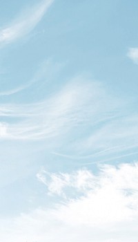 Blue aesthetic sky iPhone wallpaper