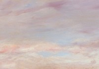 Pastel pink sky background