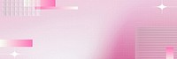 Pink abstract border background