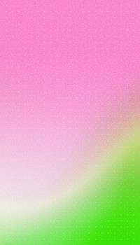 Pink gradient iPhone wallpaper, green wave border