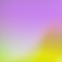 Purple gradient background, yellow wave border