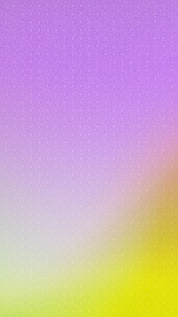 Purple gradient iPhone wallpaper, yellow wave border