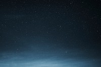 Starry night sky background