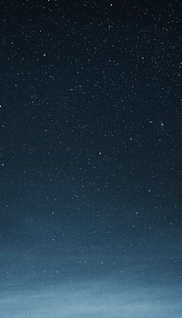 Starry night sky mobile wallpaper