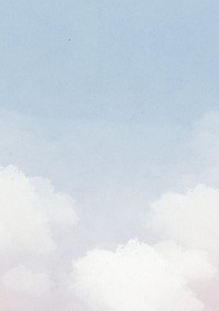 Pastel cloudy sky background