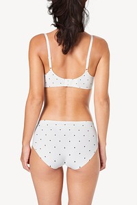 Woman&#39;s underwear mockup bra and panties