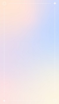 Pastel gradient iPhone wallpaper, aesthetic design