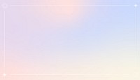 Pastel gradient aesthetic border background