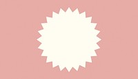 Pink starburst frame background