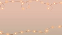 Aesthetic fairy lights background