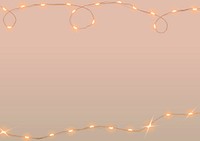 Aesthetic fairy lights background