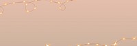 Aesthetic fairy lights background