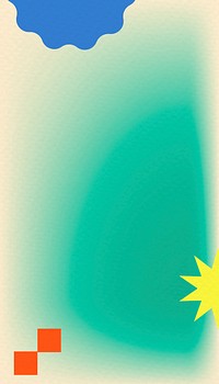 Green gradient aesthetic phone wallpaper