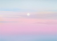 Pink sunset sky background