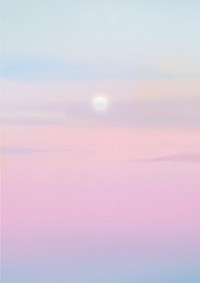 Pink sunset sky background