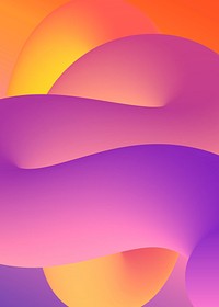 3D fluid shape background