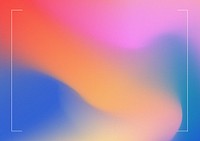 Colorful gradient frame background, aura aesthetic