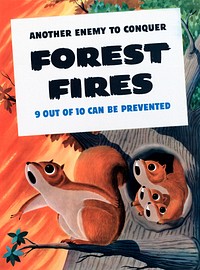 "Another enemy to conquer forest fires" - NARA