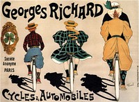 Poster for Georges Richard by Fernand Fernel