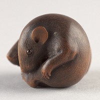 Netsuke of Two Rats