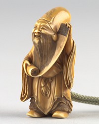 Netsuke of a Chinese sage