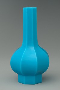 Octagonal-fluted vase