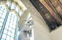 Church Christianity angel, St Mary Burham.