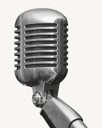 Microphone musical equipment   isolated image