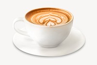 Coffee latte isolated image