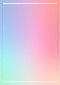 Pink gradient frame background