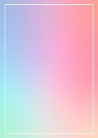 Pink gradient frame background