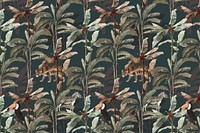 Toucan birds, plant background