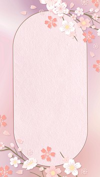 Pink flower phone wallpaper, purple aesthetic background