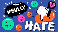 Bullying illustration HD wallpaper, funky design