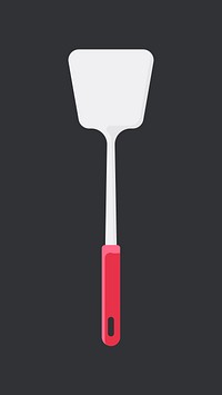 Spatula, cooking & kitchen utensil vector