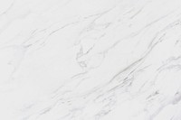 White marble background, simple design