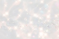 Sparkly glitter aesthetic background, white design