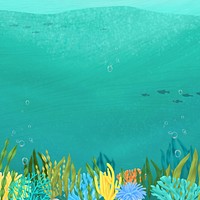 Environment underwater ocean background