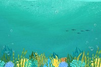 Environment underwater ocean background