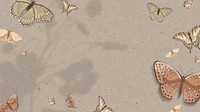 Aesthetic nature butterfly desktop wallpaper
