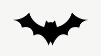 Bat silhouette clipart illustration psd. Free public domain CC0 image.