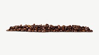 Coffee beans design element psd