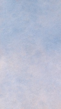 Blue sky iPhone wallpaper, vintage painting texture by John William Hill. Remixed by rawpixel.