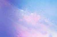 Purple pastel galaxy, aesthetic background