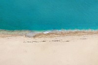 Tropical beach background. Remixed by rawpixel. 