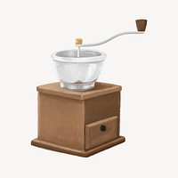 Coffee grinder, aesthetic design resource